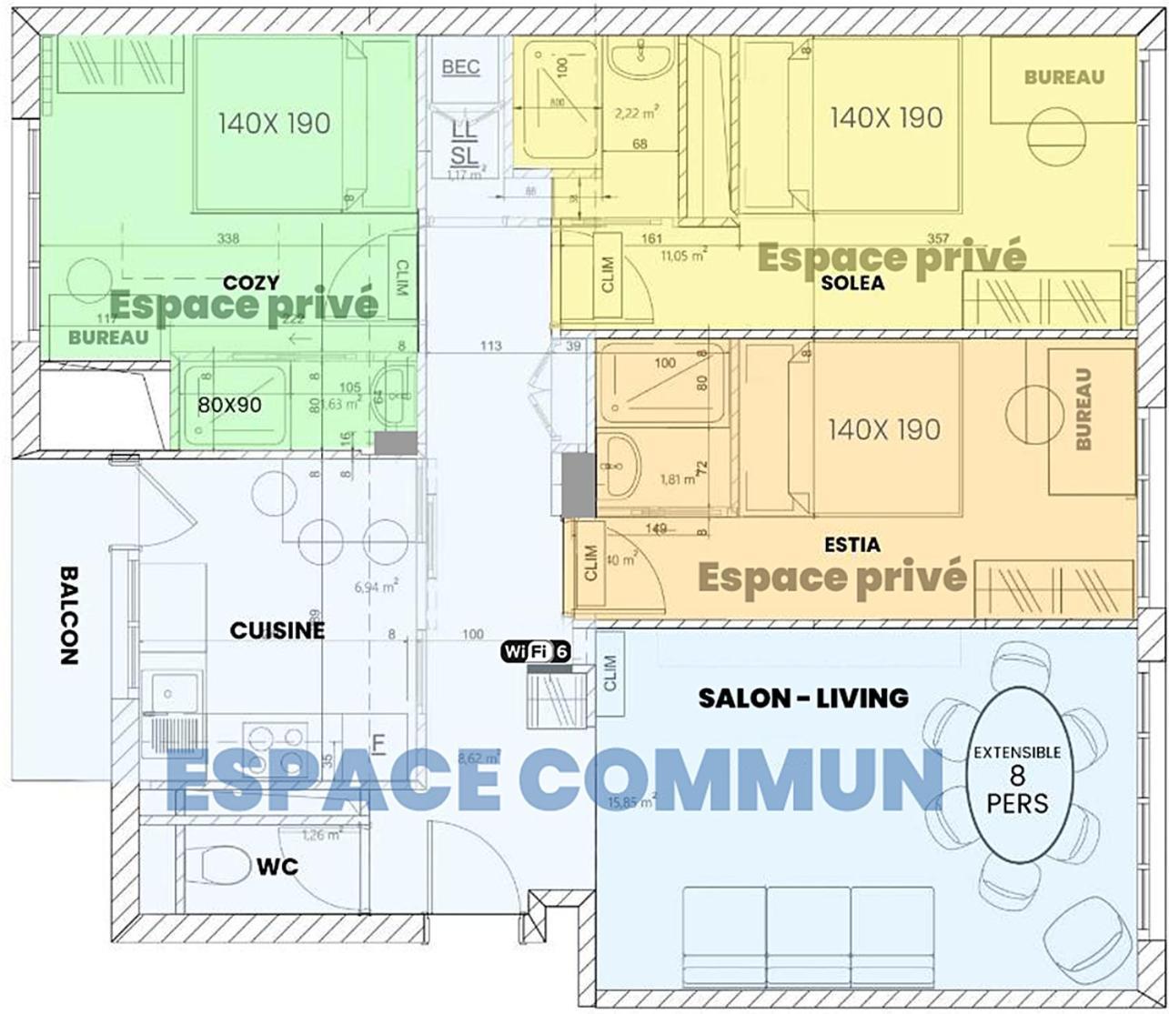Sublime 3 Rooms Showers Colombes (Hauts-de-Seine) Exterior foto